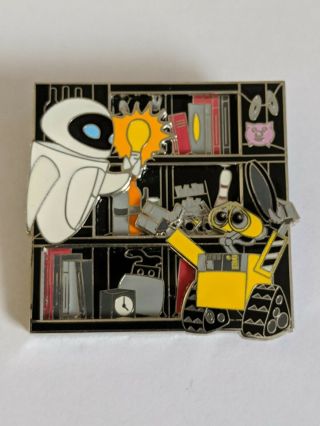 Wall - E And Eve Celebrating 10 Years 10th Anniversary Limited Edition Disney Pin