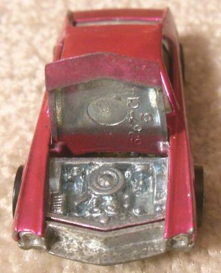 Vintage 1960s Mattel Redline Hot Wheels - CUSTOM AMX - Pink Spectraflame 3