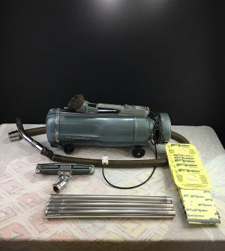 Vintage Retro Electrolux Canister Vacuum Cleaner Model E -
