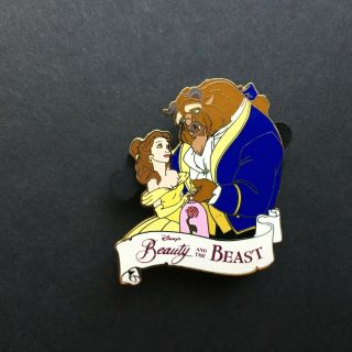 Dlr - Beauty And The Beast Gwp Of Dvd / Video Disney Pin 13964