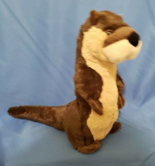 Wild Republic 8 " River Otter Standing Plush,  Stuffed Animal,  Plush Toy