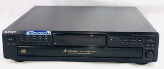 Sony Cdp - Ce345 5 Disc Cd Compact Disc Player Changer Vintage Shippin