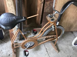 Vintage Schwinn Copper Stationary Exercise Bike - Model Xr7