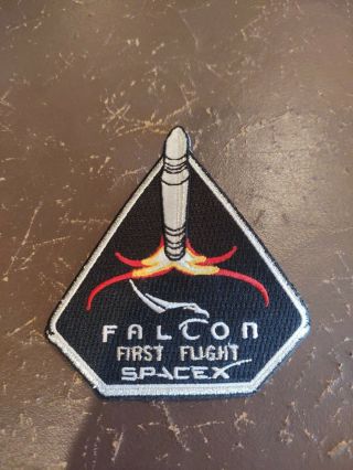 Authentic Spacex Falcon 1 First Flight Mission Patch