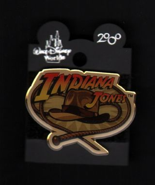 Walt Disney World Indiana Jones Theme Park Exclusive Collectible Pin Hat & Whip