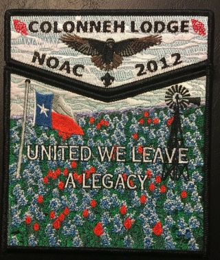 Colonneh Lodge 137,  2012 Noac.  Sam Houston Area Council.