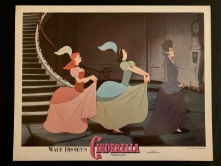Cinderella Lobby Card R73 Walt Disney Productions Stepsisters