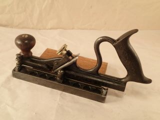 Vintage Pat.  Stanley No.  48 Or 49 Tongue & Groove (t&g) Plane,  Type 1 (1876 - 1898