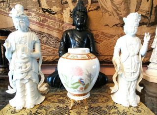 Antique Vintage Japanese Imari Porcelain Vase Japan Asian 6 "