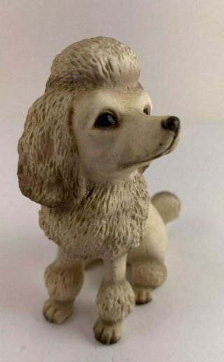 Vintage Poodle 4.  25 Figurine Japan House Of Global Art 1986
