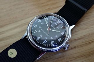Popular Vintage Hand Winding Military Type Watch Timex Sprite 1974 M24