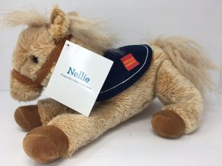 Wells Fargo 2015 Legendary Pony Nellie 13 " Stuffed Horse Collectible Toy Nwt
