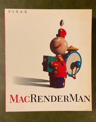 Vintage Pixar Macrenderman From 1990,  Boxed Software In