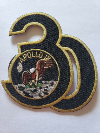 Apollo 11 Memorabilia The Eagle Has Landed 30th Anniversary Embroidered Patch