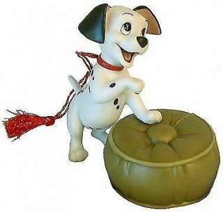 Walt Disney Classics 101 Dalmatians 1995 Special Edition Lucky Ornament Dog L/n