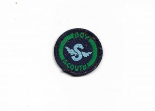 Air Spotter Blue Proficiency (black Back) Badge - Patch - Air Scout Issue