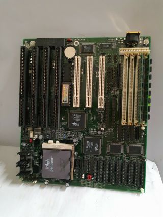 - Vintage Intel Socket 7 Motherboard With Pentium A805 Cpu & Ram