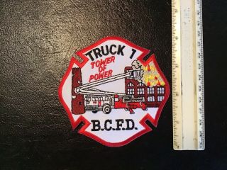 Baltimore City Fire Department Truck 1 Patch