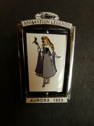 Vintage Disney Official Pin Trading 02 Animation Legends Aurora 1959 Limited Ed.