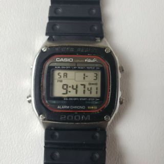 Vintage Casio Dw - 1000 Diver Watch Pre G Shock Made In Japan Module 280