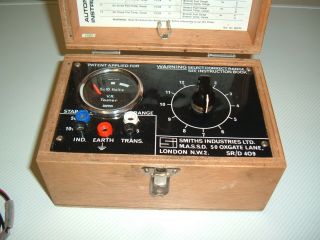 Vintage Smiths Automotive Electrical Instrument Tester