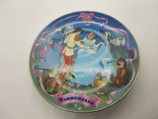 Bradford Exchange Plate Disney ' s Musical Memories Cinderella ' s Wish Come True 2