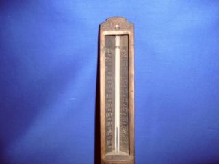 VINTAGE TAYLOR INSTRUMENT CO.  BRASS STEAM BOILER THERMOMETER - TYCOS 2