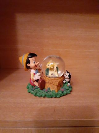 Disney Pinocchio Enesco Mini Snow Globe