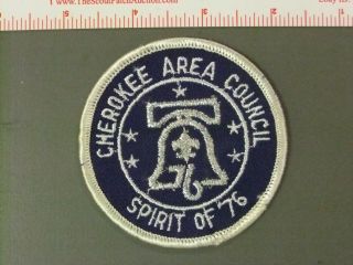 Boy Scout Cherokee Area Council Patch Cp Bicentennial 5157jj