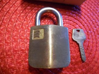 Vtg NOS WBOX Sargent Keso Padlock High Security Lock Dimple Key Hardened Shackle 2