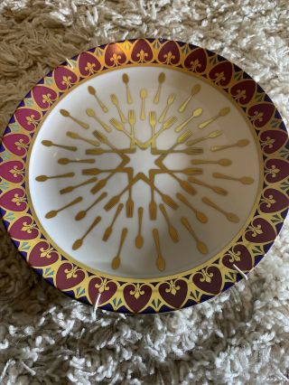 Disney Beauty And The Beast Broadway Musical Be Our Guest Decorative Plate
