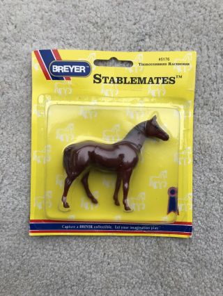 Nip Breyer Horse Stablemate 5176 Thoroughbred Racehorse Chestnut Swaps G1