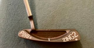 Vintage Ping Zing 2 Putter 85068 Beryllium Copper Becu