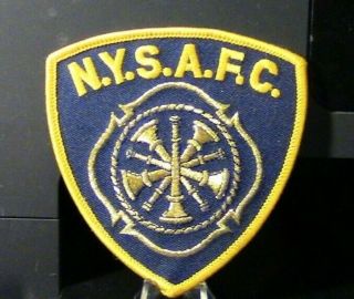 Company Closed: Nysafc The York State Association Of Fire Chiefs Patch