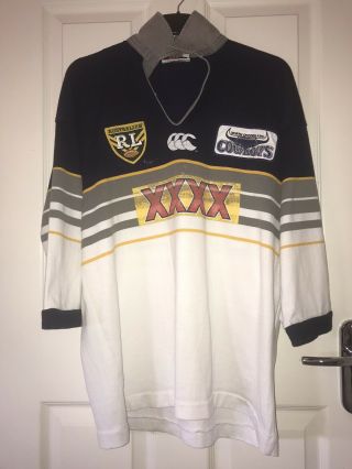 North Queensland Cowboys Vintage Rugby League Shirt Or Jersey