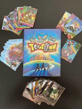 Disney Toontown Online Trading Card Package 68 Series 3 Cards,  47 Series 2 Cards