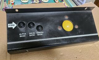Atari Missile Command Video Arcade Control Panel