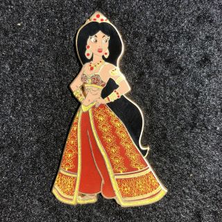 Disney Aladdin Red Dress Jasmine Limited Edition Fantasy Pin