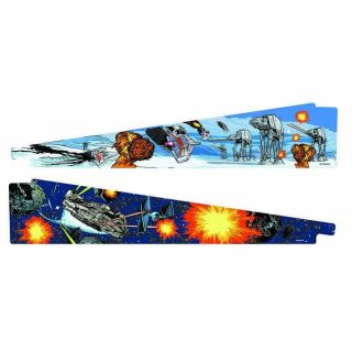 Star Wars Comic Stern Pinball Machine Inside Art Blade Panels