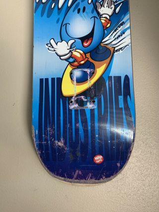 World Industries Skateboard Deck “Surfin’ Willy” Wet willy 90s Vintage 2
