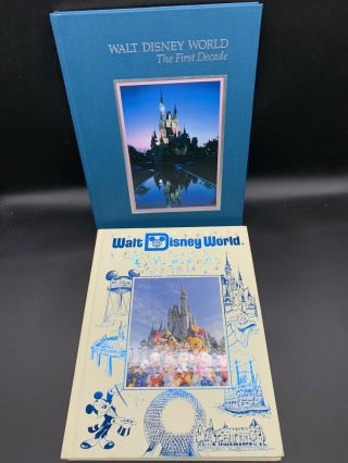 Walt Disney World Books: “the First Decade” And “20 Magical Years” Hardcovers