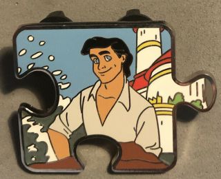 Disney Character Connection Puzzle Mystery Little Mermaid Prince Eric Le 900 Pin