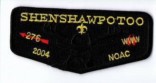Boy Scout Oa 276 Shenshawpotoo Lodge 2004 Noac Flap
