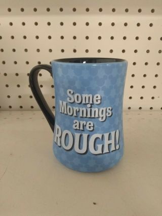 Disney Parks Mickey Mouse Portrait Ceramic Coffee Mug Some Mornings are Rough 2