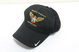 Broward Sheriff Motor Unit Florida Fl Police Nike Golf Adult M/l Gold Thread Nwt