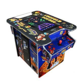 Huge 22 Inch Screen Classic Arcade Commercial Cocktail Table 60 Games