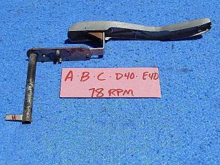 Ami A B C D40 E40 Mechanism Pickup Arm And Base Assembly For 78 Rpm Use