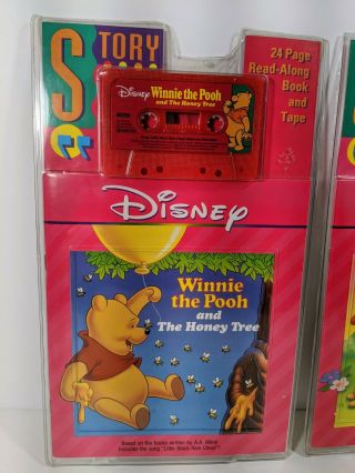Disney Winnie the Pooh Honey Tree & Tiger Too Read - Along Book & Cassette Tape 2