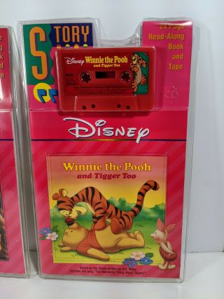 Disney Winnie the Pooh Honey Tree & Tiger Too Read - Along Book & Cassette Tape 3