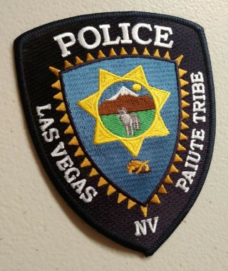 Las Vegas Paiute Tribe (nv) Tribal Police Patch - Postpaid